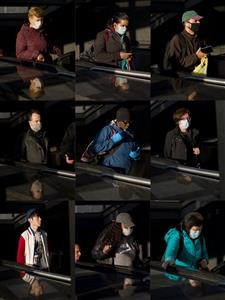 Landou Reusable Fabric Face Mask With Pm2.5 Filters