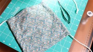 Reusable Face Mask for Germs Etsy