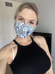 Reusable Face Masks With Adjustable Ear Loops