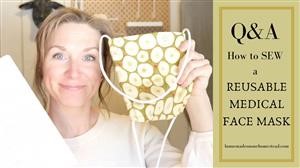 How to Make a Washable Reusable Face Mask