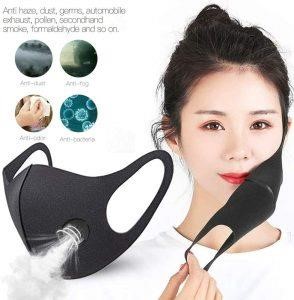 Reusable Face Mask With Filter Template