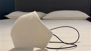 Reusable Face Mask With Filter White