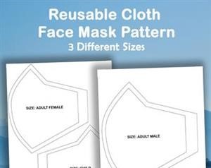 Reusable Cloth Face Mask by Smitty