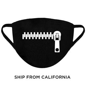 Puffin Gear Reusable Cloth Face Mask Grey Stripe