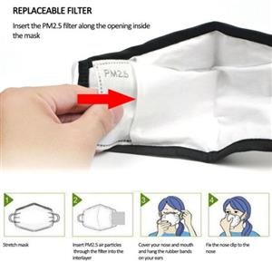 Reusable Face Mask With 10 Filters or Redeem Towards Another Available Deal