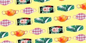 Reusable Face Mask With Filter Template