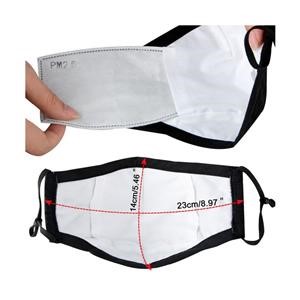 Black Reusable Face Mask Medical