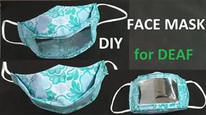 Reusable Face Mask Dog Pattern