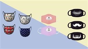 Ata Reusable Cloth Face Masks Adults Cotton White 10 Masks/pack (Mk100ss-11)