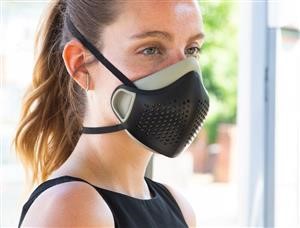 Washable & Reusable Pm2.5 Face Mask With Respirator (2 Masks + 8 Filters)