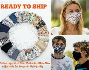 Buy Reusable Face Mask Black